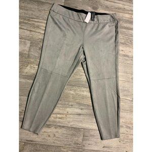 NWT Plus Size Vegan Suede Leggings Pants 26/28